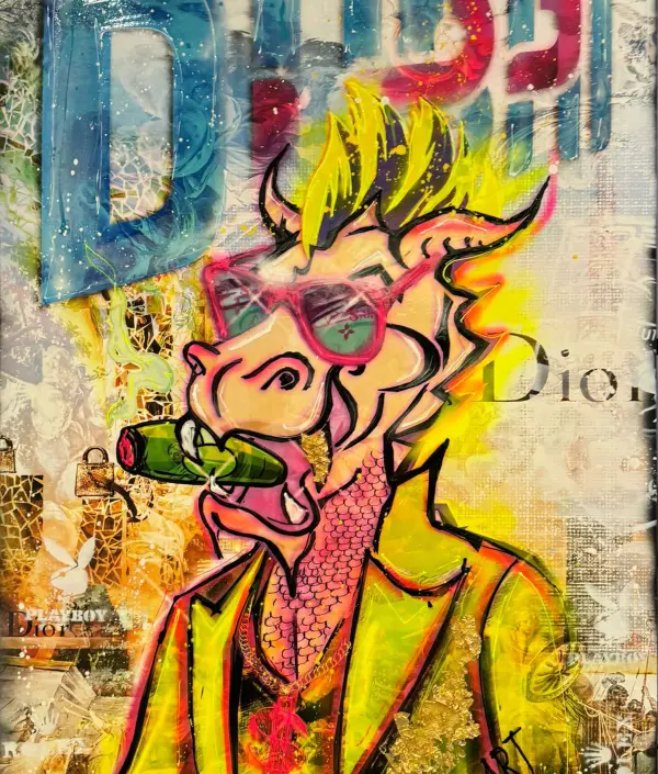 Pop Art Dubai Dragon