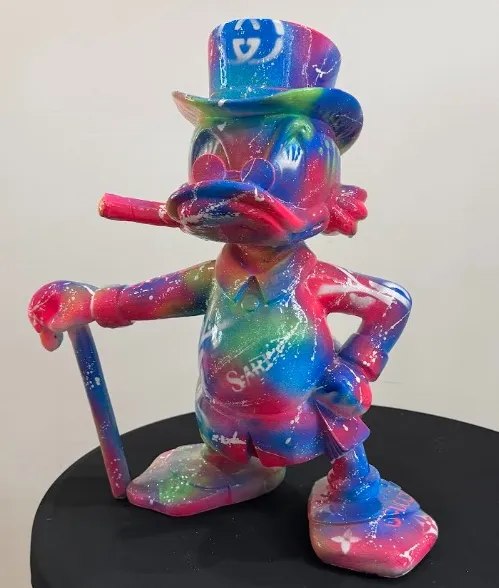 Pop Art S-ART SCULPTURES - DUCK