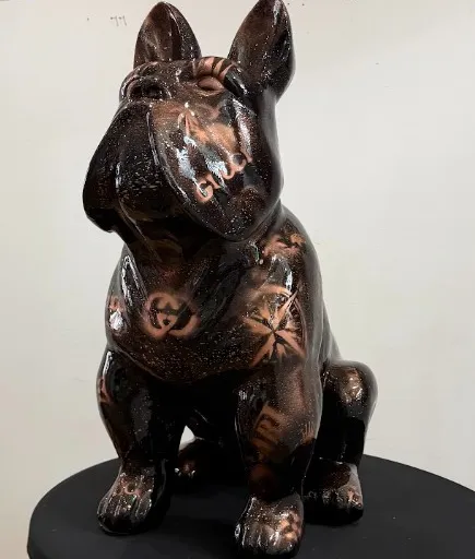 Pop Art S-ART SCULPTURES - BLACK DOG